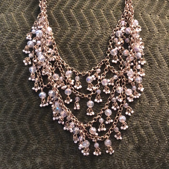 NWT! LOFT bib statement necklace! - Picture 4 of 9